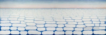  Okeeffe Oil Painting - sky above clouds iv Georgia Okeeffe American modernism Precisionism